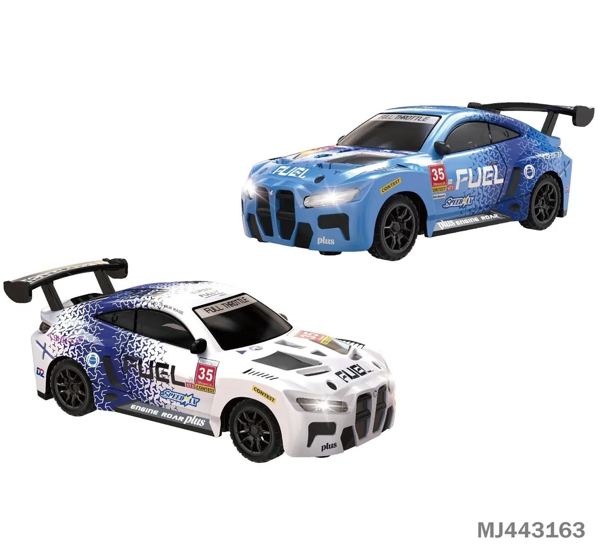 1:64 迷你合金遥控赛车 — 掌心尺寸，随时开跑